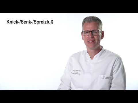 Fuß - Knick  Senk  Spreizfuß, Prof. Dr. Thomas Kälicke, GFO Kliniken Bonn