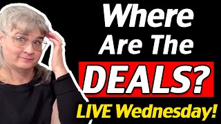 No Grocery Sales? Here’s What to Buy to Spend Less On Groceries! LIVE 1:00 PM Mountain!