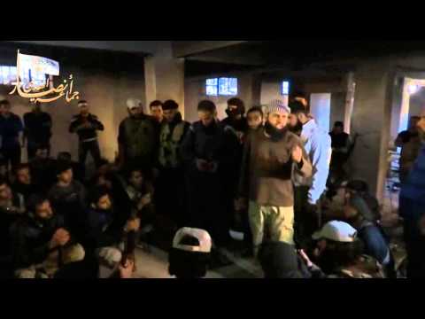 كلمة تحفيزية للشيخ أبو مجاهد لمقاتلي جماعة أنصار الهدى قبل بدء معركة ذات السلاسل