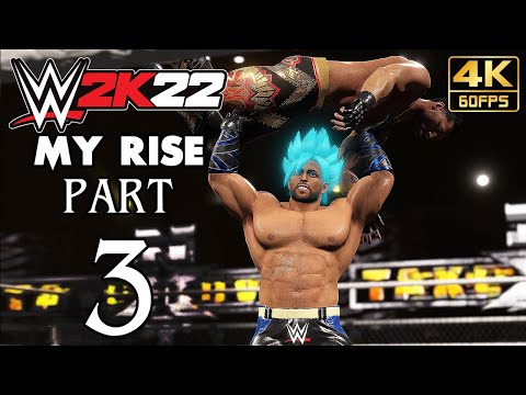 WWE 2K22 MyRise Walkthrough PART 3 (PS5) Gameplay No Commentary @ 4K 60ᶠᵖˢ ✔
