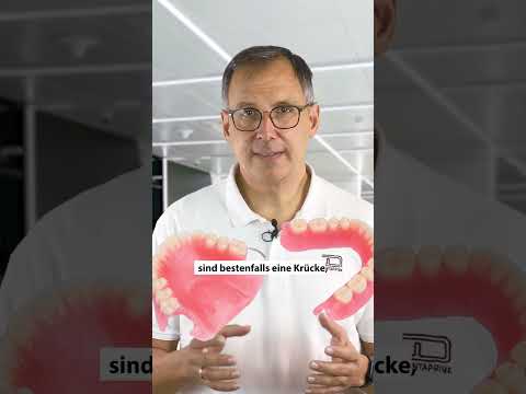 Deine lose Zahnprothese stört dich und fühlt sich unangenehm an? Wir helfen dir!