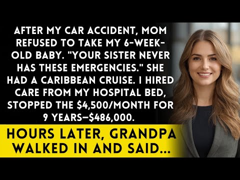 My Mother Refused My Newborn During My Car Accident - Grandpa's One Call Changed Everything