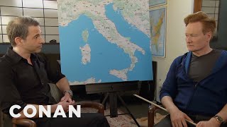 Conan & Jordan Schlansky Plan Their Trip To Italy | CONAN on TBS