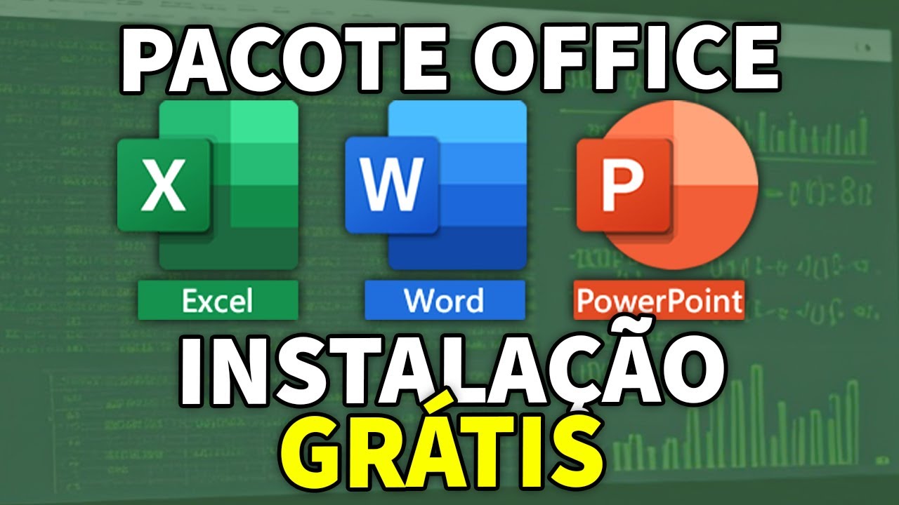 COMO BAIXAR E INSTALAR O MICROSOFT OFFICE GRÁTIS OFICIAL Tutorial | PACOTE OFFICE COMPLETO