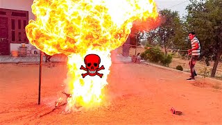 Never Throw Water On Grease Fire...I Said Never