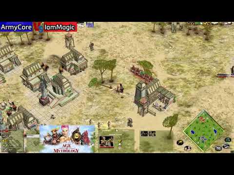 ArmyCore Ora vs IamMagic Ora Garklavv  Age of Mythology
