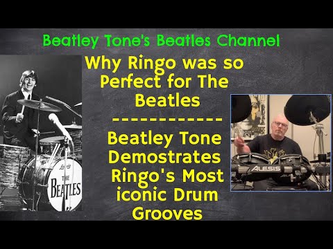 Why Ringo was the Perfect Drummer for The Beatles. His Most iconic Grooves Demonstrated & Discussed.
