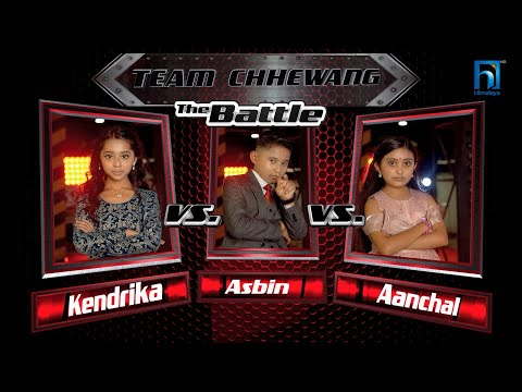 Kendrika Vs Asbin  Vs Aanchal "Chari Ko Ghar Gudaima" | The Voice Kids Season 3 - 2024