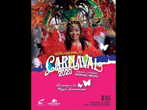 #EnVivo Desfile Nacional de Carnaval Santo Domingo 2020