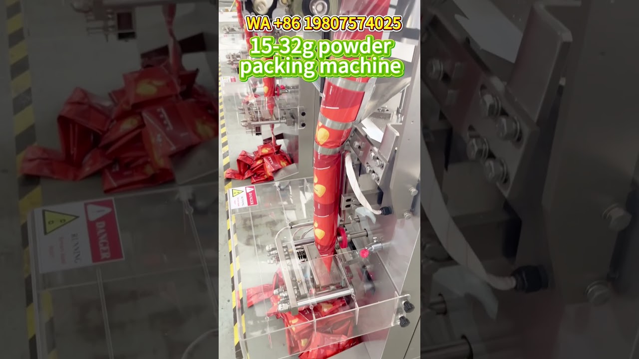 15-32g powder packing machine #machine #pack #factory