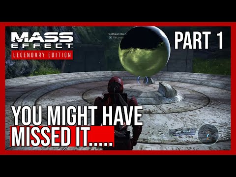 Mass Effect 1's INCREDIBLE Piece of Lore You (Might Have) Missed... - Part 1