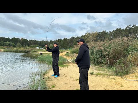Wir angeln Live am großen See mit @zeitistfisch und Waldemar Merdian 💪