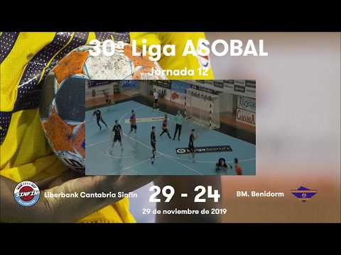 LIGA ASOBAL J12: Liberbank Cantabria Sinfín - BM. Benidorm 29-24