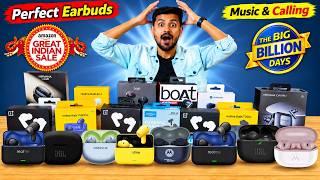 [BBD Sale 2026] 🔥 12+ Best Earbuds deals On Flipkart big billion days Sale 2026!