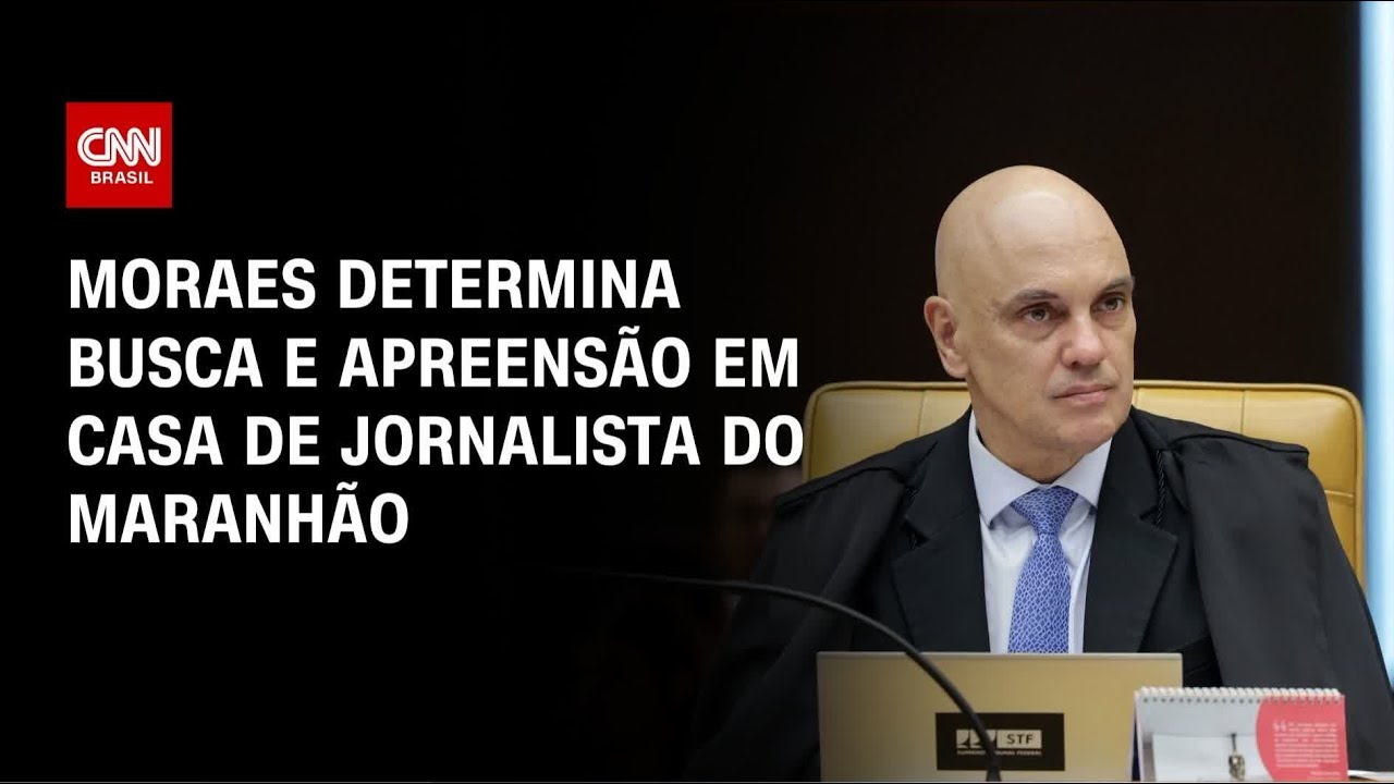 Moraes determina busca e apreensão a jornalista após reportagem sobre Dino | BASTIDORES CNN