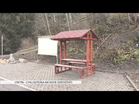 VSETÍN: Cyklostezka Jasenice má nové odpočívky