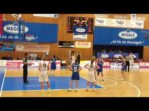 Wasserburg gegen Novosibirsk Ende 3. Viertel