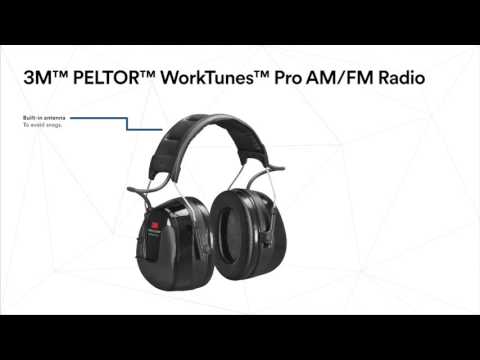 3M™ PELTOR™ WorkTunes™ Pro FM/AM Radio