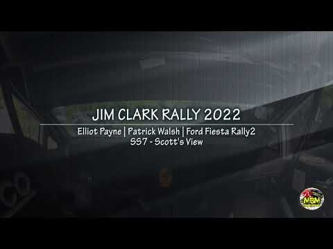 Jim Clark Rally 2022 - Elliot Payne - Onboard SS7