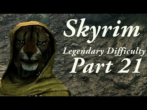 Skyrim Legendary Difficulty Story Part 21 - Valtheim Keep Bandit Leader