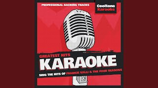 Don't Think Twice (Originally Performed by Frankie Valli and The Four Seasons) (Karaoke...