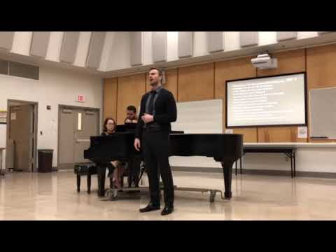 Go Lovely Rose by Roger Quilter - Patrick Watkins- live