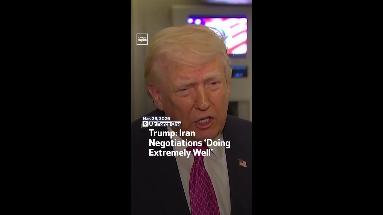 Video | Trump: Iran Negotiations ‘Doing Extremely Well’