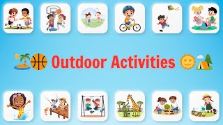 Outdoor Activities for Kids 🪁 | Outdoor Activities for Kids | Oh Vui Kids