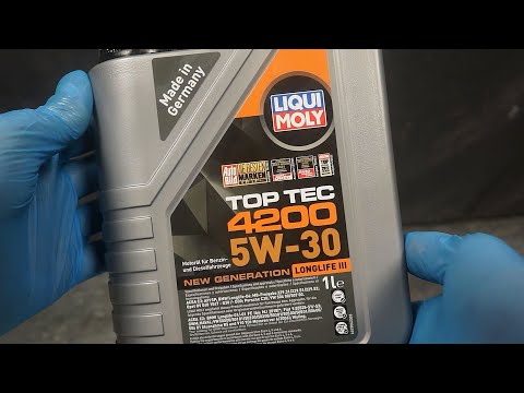 Liqui Moly Top Tec 4200 5W30 What does the original engine oil look like?