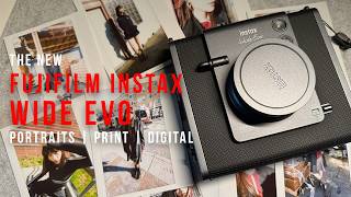 Testing my new Fujifilm Instax WIDE Evo - First Impressions Shooting Portraits