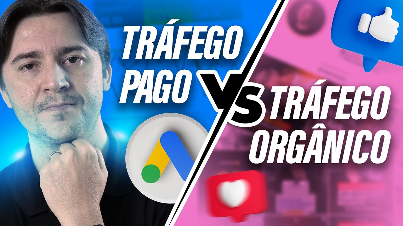 TRÁFEGO PAGO VS. TRÁFEGO ORGÂNICO: QUAL É MELHOR? QUAL VENDE MAIS RÁPIDO?
