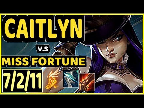 JUZINHO (CAITLYN) vs MISS FORTUNE - 7/2/11 KDA BOTTOM ADC GAMEPLAY - BR Ranked GRANDMASTER