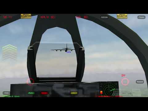 f-100D super sabre vs MIG-17PF INSANE dogfight
