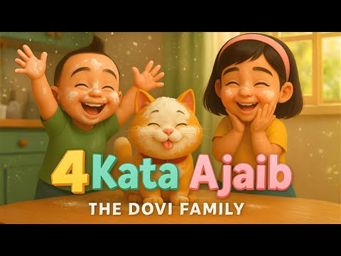 4 Kata Ajaib ✨ | (Maaf, Tolong, Terima Kasih, Permisi) Lagu Anak Edukatif & Lucu