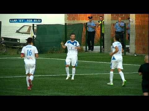 Goli i dytë i Mentor Zhdrellës në ndeshjen Llapi - Ferizaj 5-1
