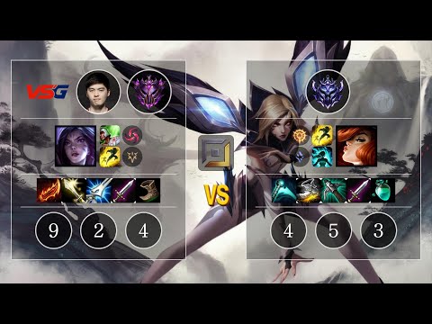 VSG Ggoong Kai'Sa vs Miss Fortune Bot - KR Master Patch 10.11