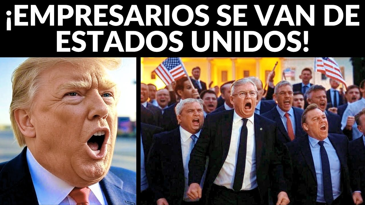 ¡Empresas se van de EE.UU! Trump pierde apoyo de los empresarios