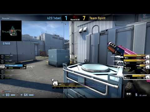 CSGO POV Spirit MIR vs. k23 on Nuke - 27 kills