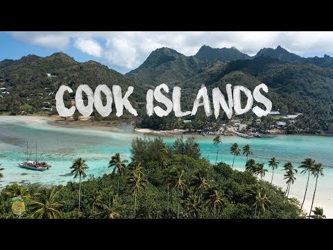 COOK ISLANDS-LITTLE PARADISE🌴🌴😍  DRONE 4K