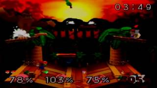 Super Smash Bros (N64) - 1 Player Mode