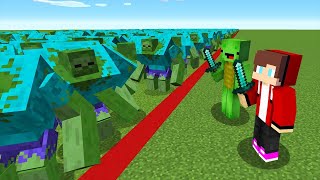 Download lagu RAID 1000 MUTANT ZOMBIE APOCALYPSE - Minecraft mp3
