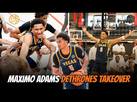 Maximo Adams Dethrones Undefeated Team Takeover! Drops 38PTS!
