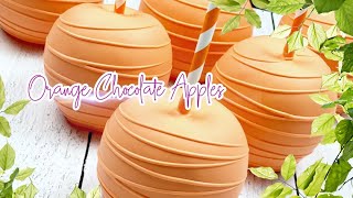 HOW TO CREATE CHOCOLATE ORANGE APPLES