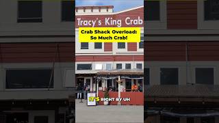 Tracy's King Crab Shack is INSANE #alaskacruise  #juneaualaska #shorts