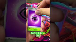 Perfect Order #pokemon #pokemoncards #shorts