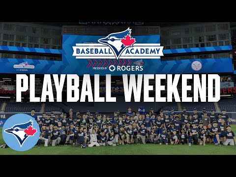 Play Ball Weekend 2024 with the Toronto Blue Jays Baseball Academy!