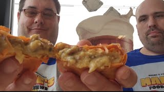 New Chorizo & Egg Dunkin' Wrap Review 😋😋😋