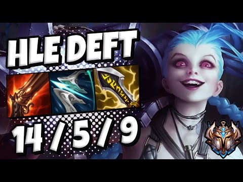 Deft Jinx vs Aphelios [ ADC ] Korea Challenger Patch 11.17 ✅