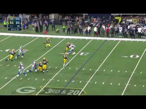 Game Winning Jared Cook Catch Green Bay Packers at Dallas Cowboys