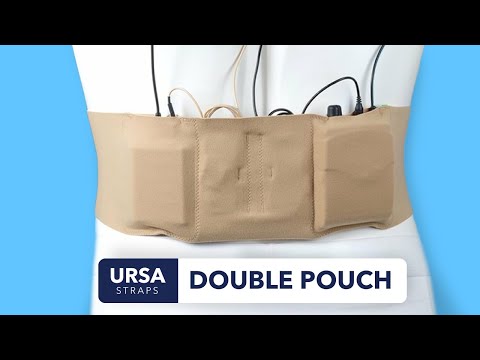 URSA Double Pouch Waist Straps - Radio Mic Strap Product Demonstration | URSA Straps